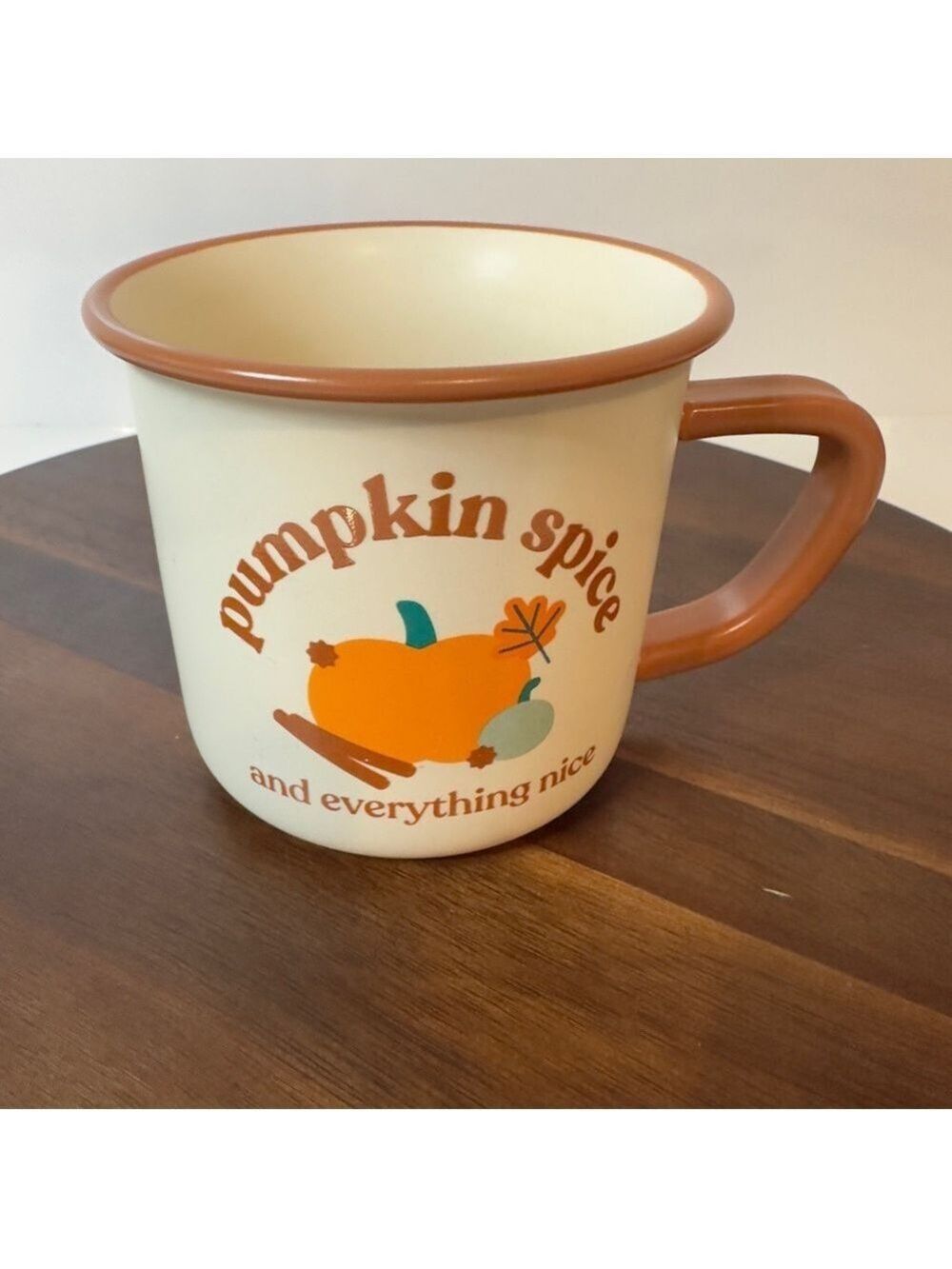Indigo Chapters Pumpkin Spice Everything Nice Campfire Mug Cream 14 oz